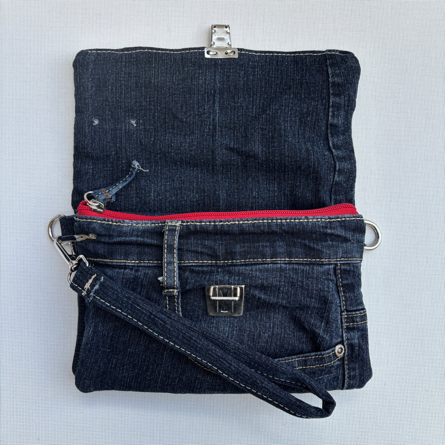 Riñonera NANO multifunción ♻️ Jeans Recycled ♻️ · Pieza Única Núm. 17603