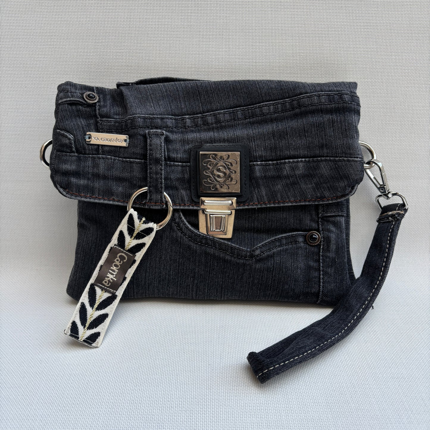 Riñonera NANO multifunción ♻️ Jeans Recycled ♻️ · Pieza Única Núm. 17607