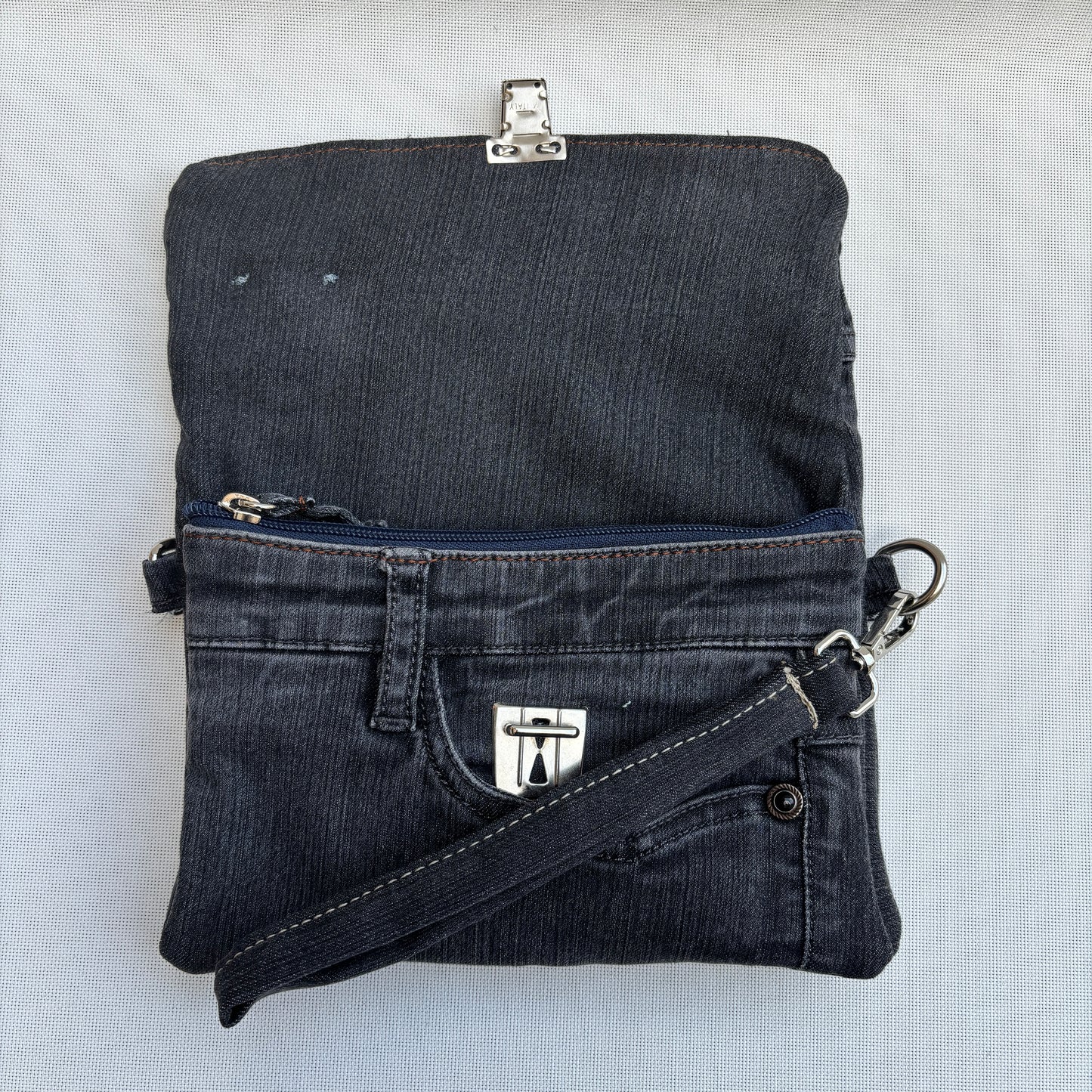 Riñonera NANO multifunción ♻️ Jeans Recycled ♻️ · Pieza Única Núm. 17607