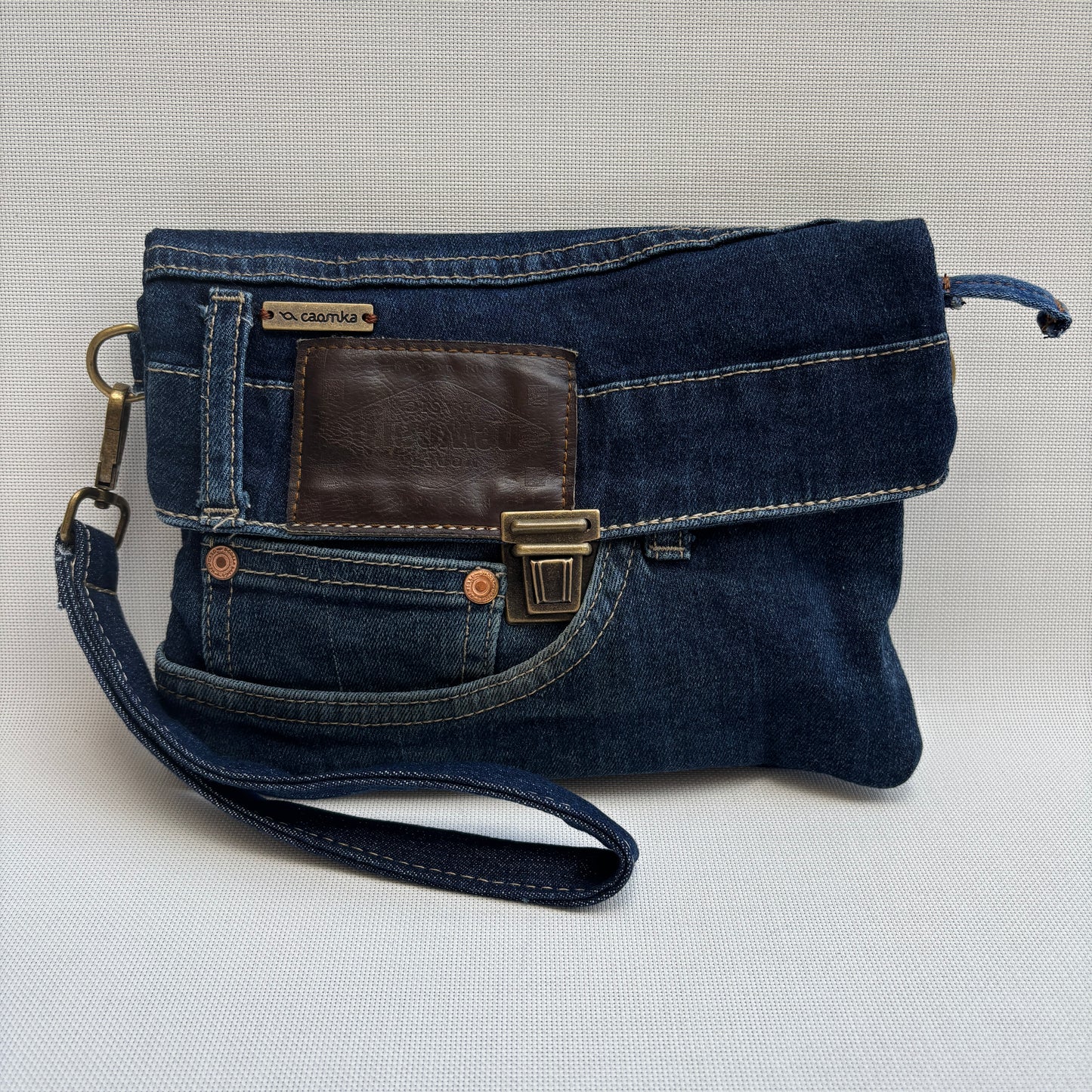 Riñonera NANO multifunción ♻️ Jeans Recycled ♻️ · Pieza Única Núm. 17606