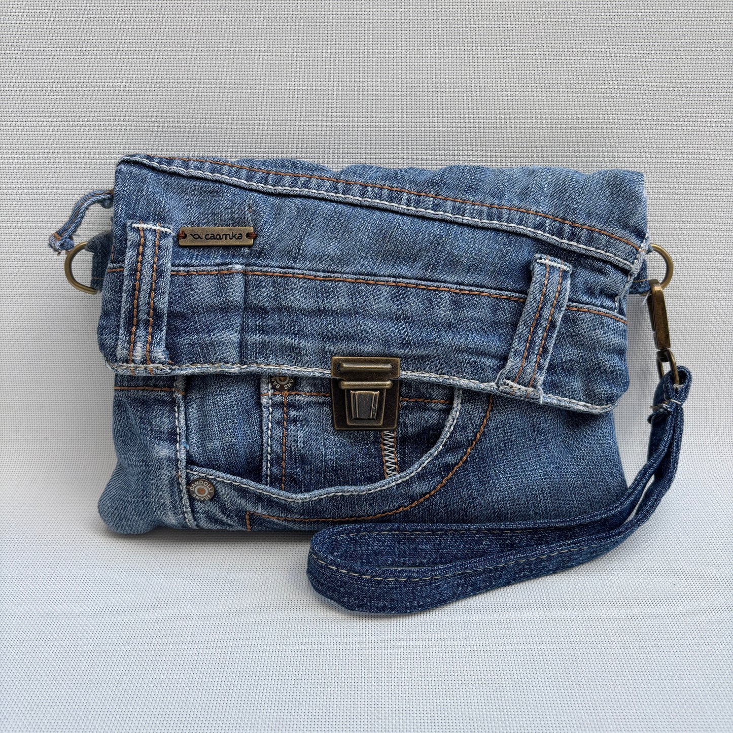 Riñonera NANO multifunción ♻️ Jeans Recycled ♻️ · Pieza Única Núm. 17619