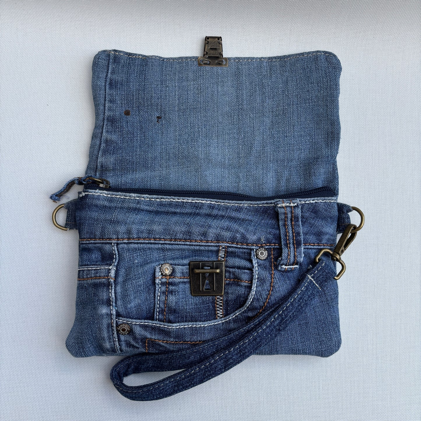 Riñonera NANO multifunción ♻️ Jeans Recycled ♻️ · Pieza Única Núm. 17619