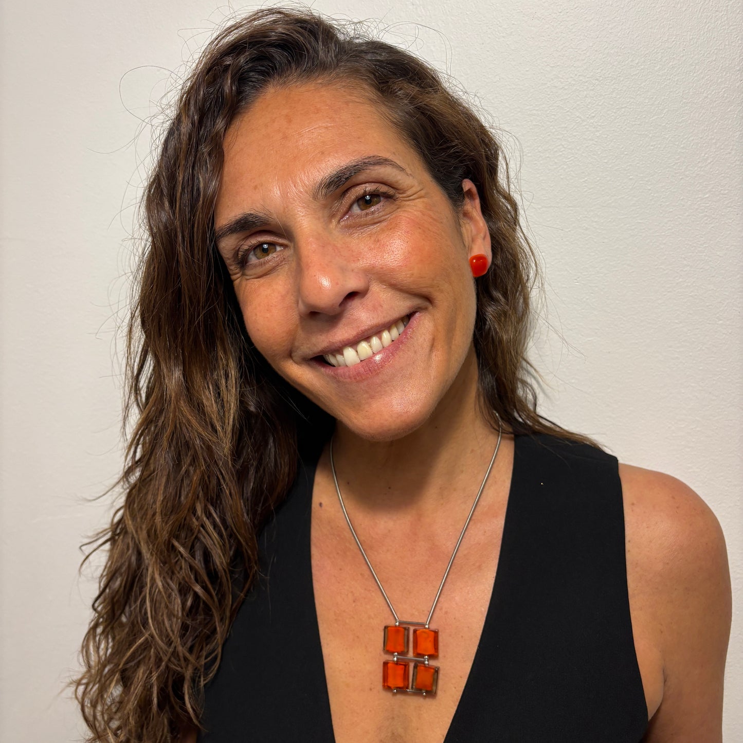 Conjunto con perlas de vidrio de Murano Ámbar Quattro · Jolly Venezia × Caomka