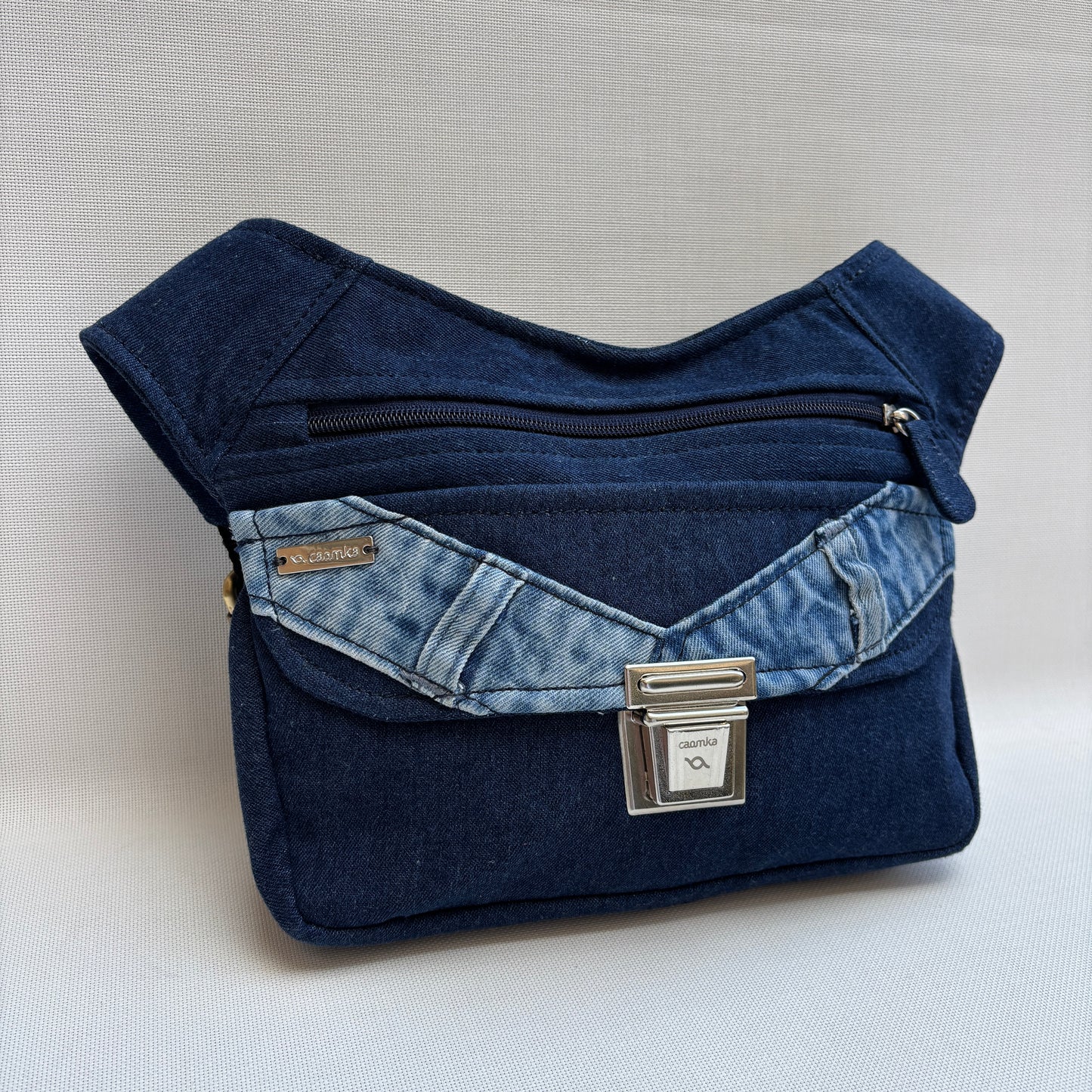 Riñonera "Special Blue Denim Jeans" + Bolsillo trasero · Pieza Única Núm. 19131
