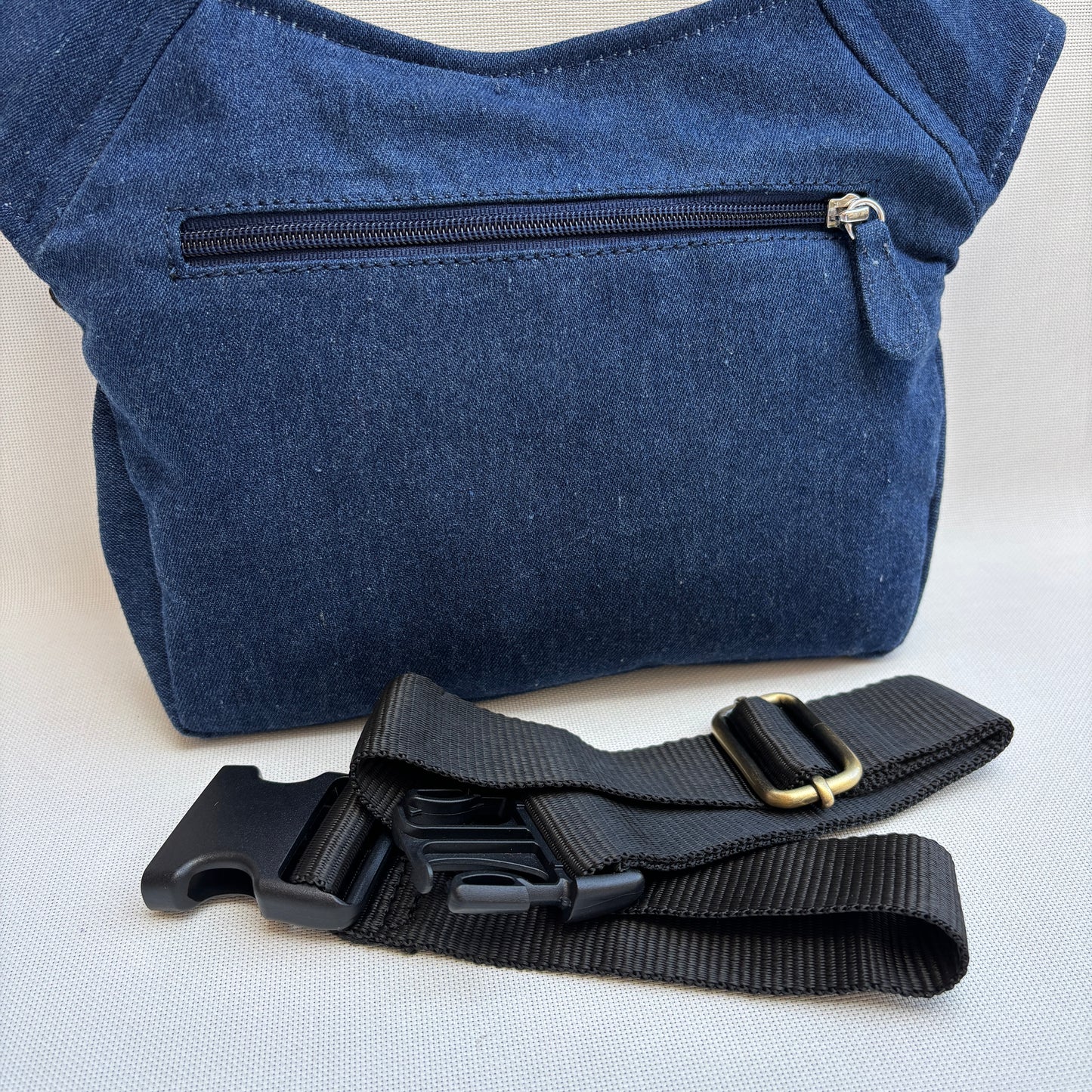 Riñonera "Special Blue Denim Jeans" + Bolsillo trasero · Pieza Única Núm. 19131