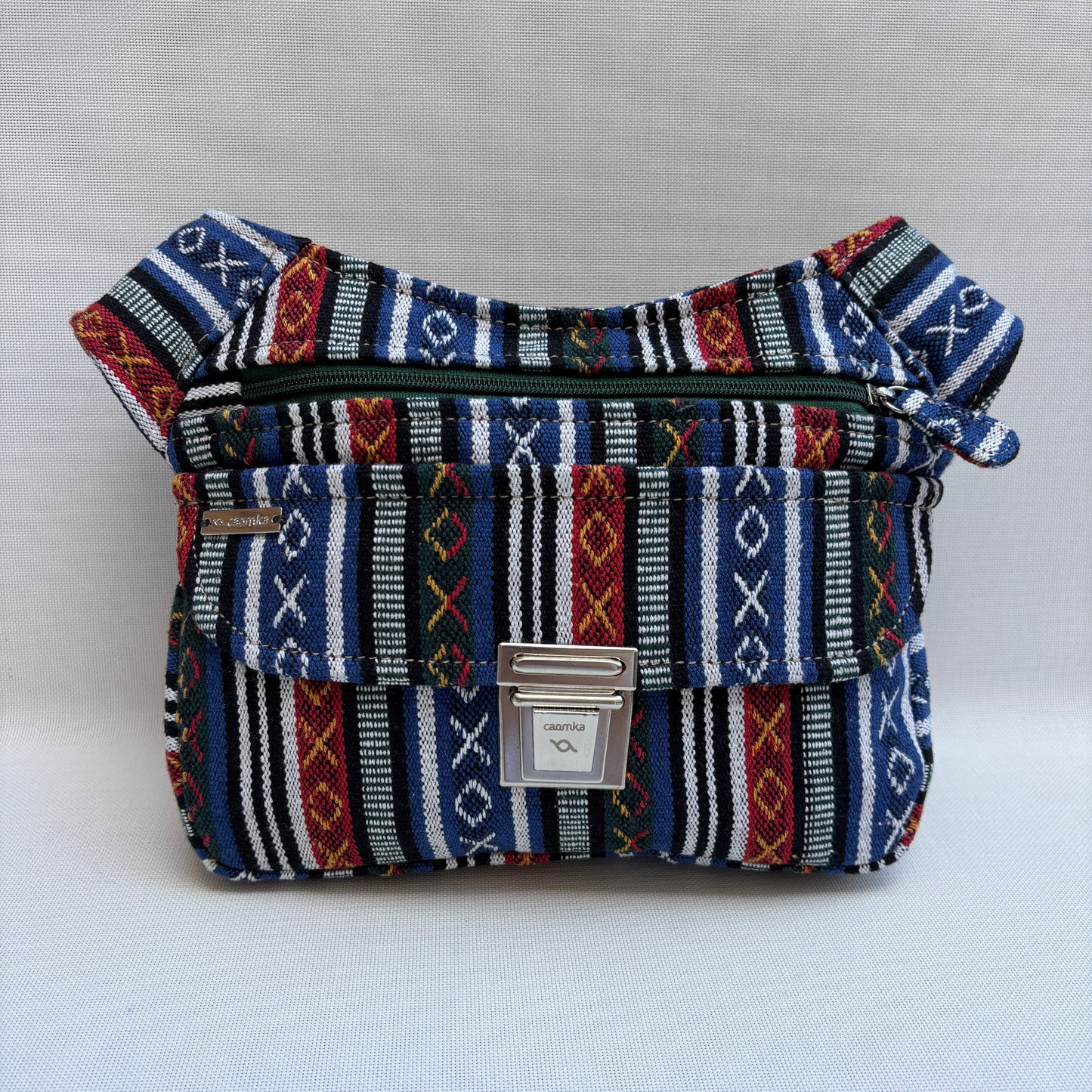 Riñonera "Special Indian Colors" + Bolsillo trasero · Pieza Única Núm. 19132