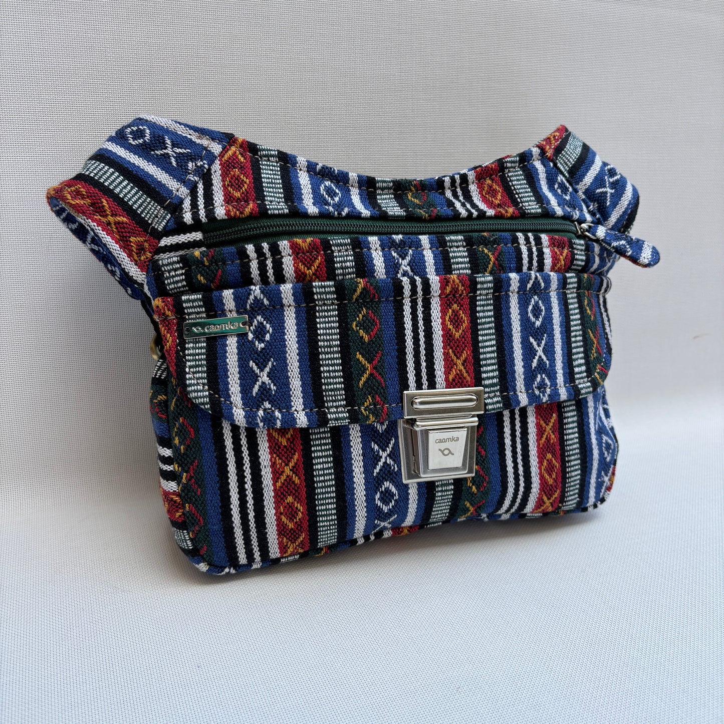 Riñonera "Special Indian Colors" + Bolsillo trasero · Pieza Única Núm. 19132