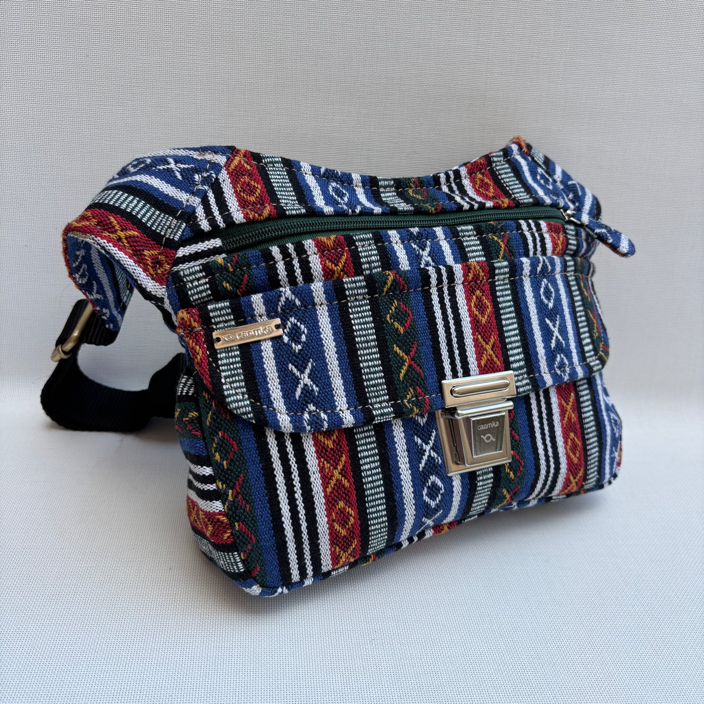 Riñonera "Special Indian Colors" + Bolsillo trasero · Pieza Única Núm. 19132