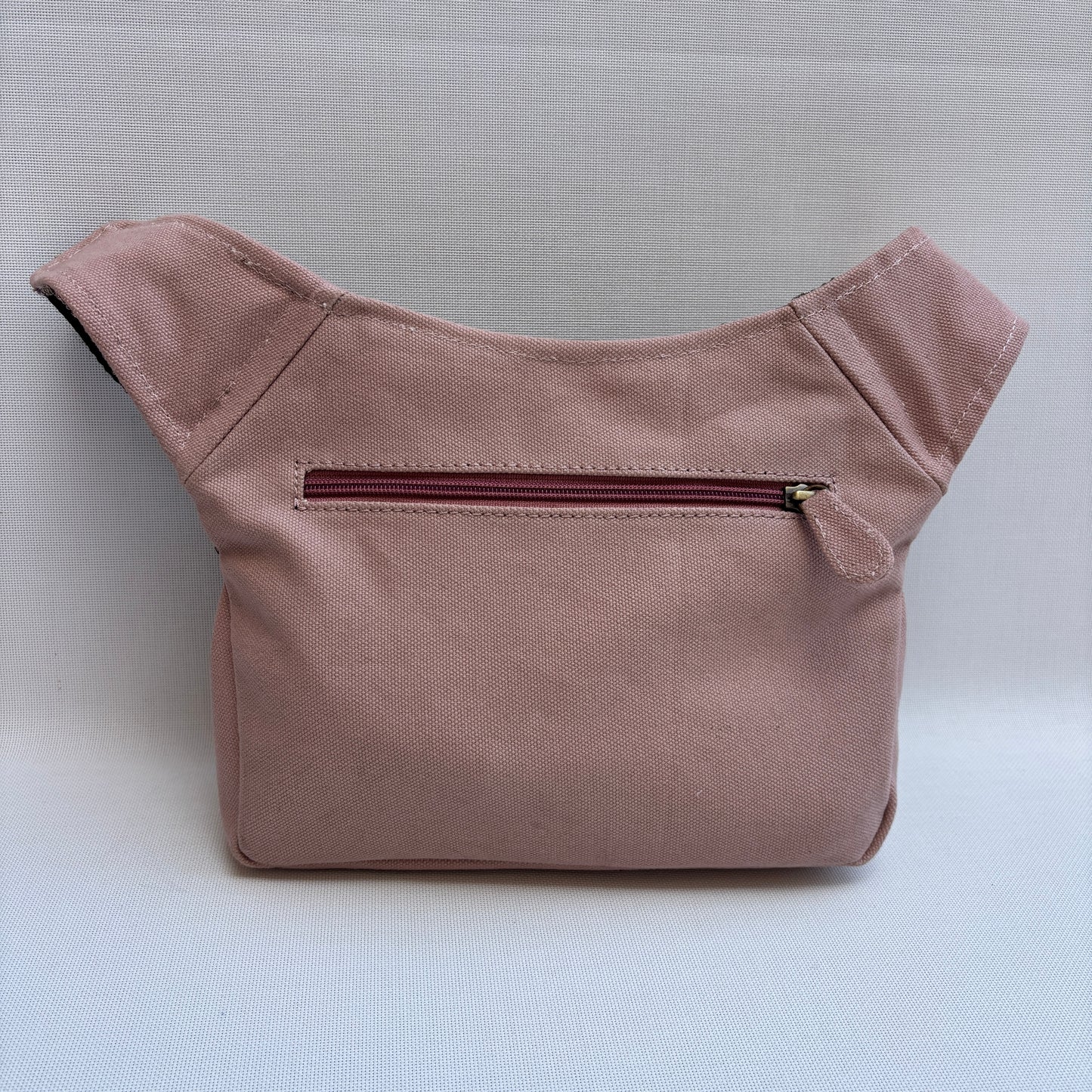 Riñonera "Elegant Indian Pink" + Bolsillo trasero · Pieza Única Núm. 19134