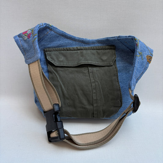 Riñonera “Special ♻️ Jeans Recycled ♻️ Top” · Pieza Única Núm. 19274