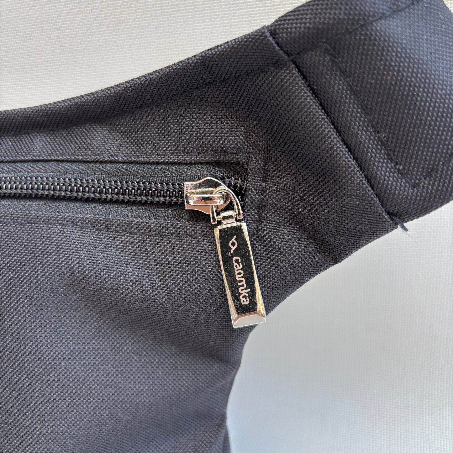 Riñonera Mini "Special Black" · Impermeable + Bolsillo trasero extra · Pieza Exclusiva Núm. 19273