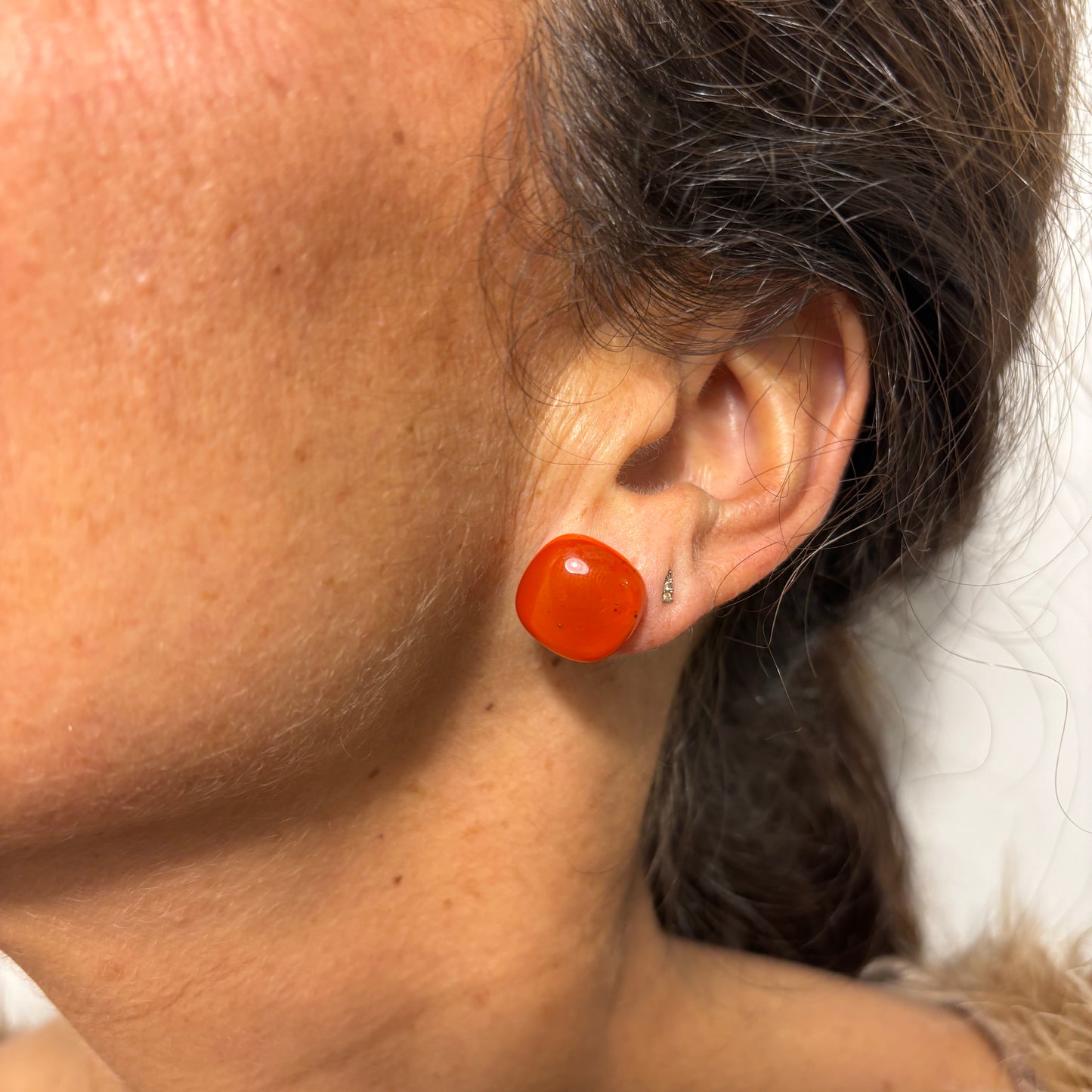 Juego de pendientes FUEGO BAJO · Jolly Venezia × Caomka