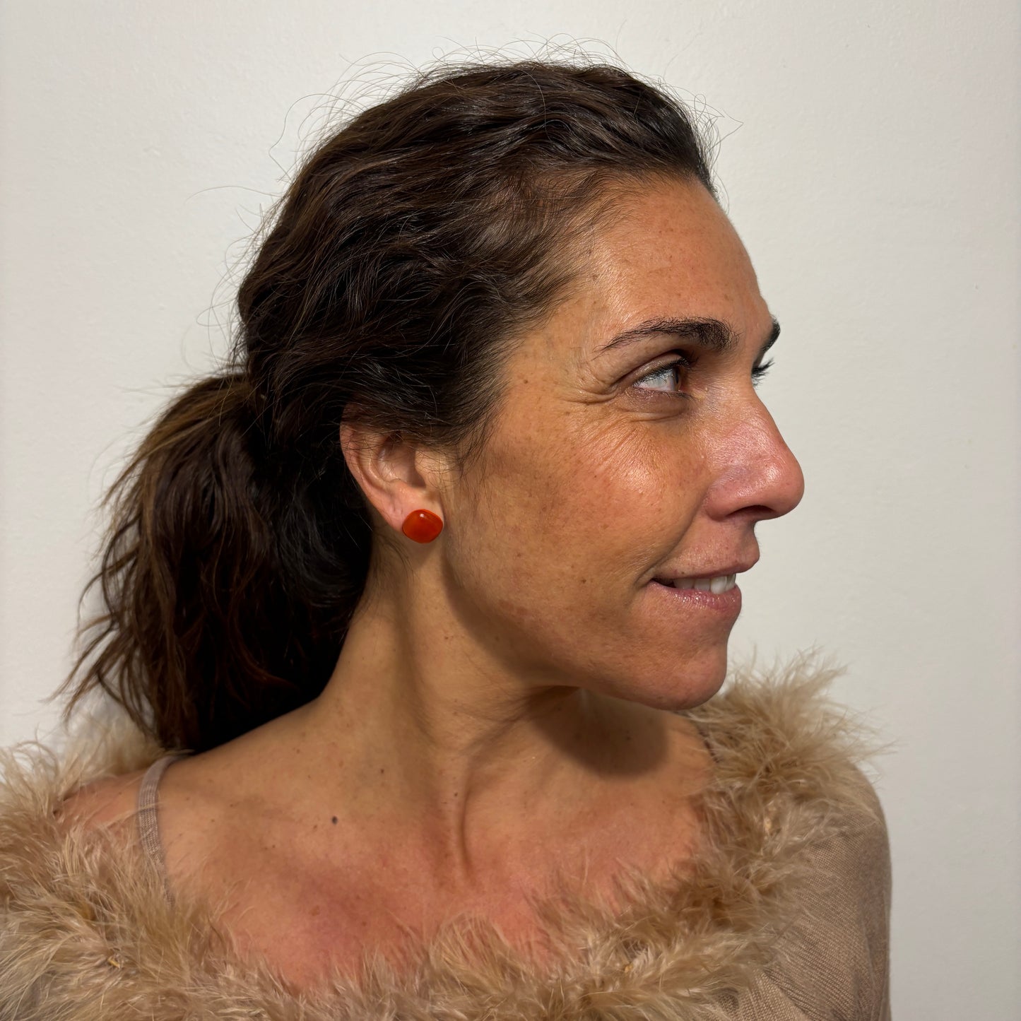 Juego de pendientes FUEGO BAJO · Jolly Venezia × Caomka