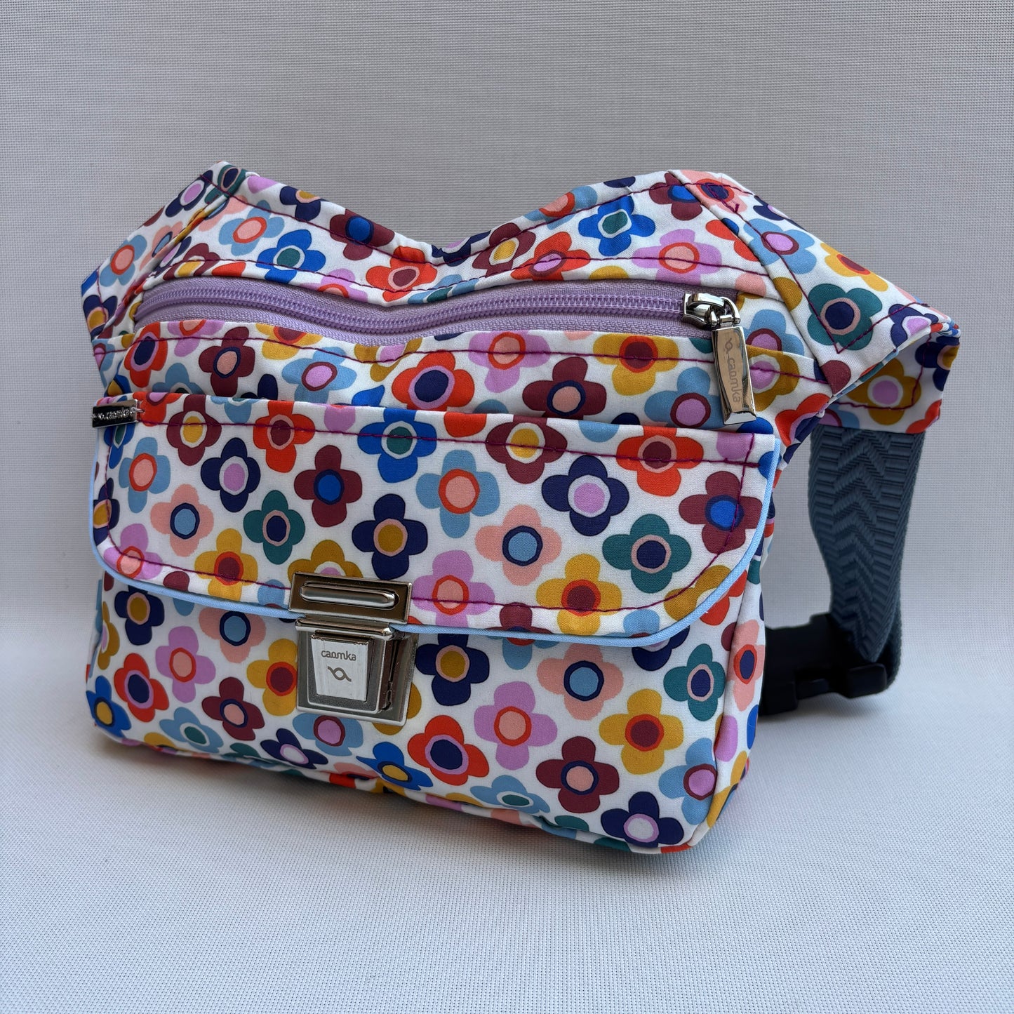 Riñonera "Special Flowers Top" + Bolsillo trasero · Pieza Única Núm. 19165