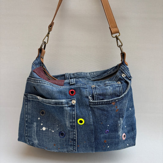 ♻️ Jeans Recycled ♻️ Unique Piece No. 11975
