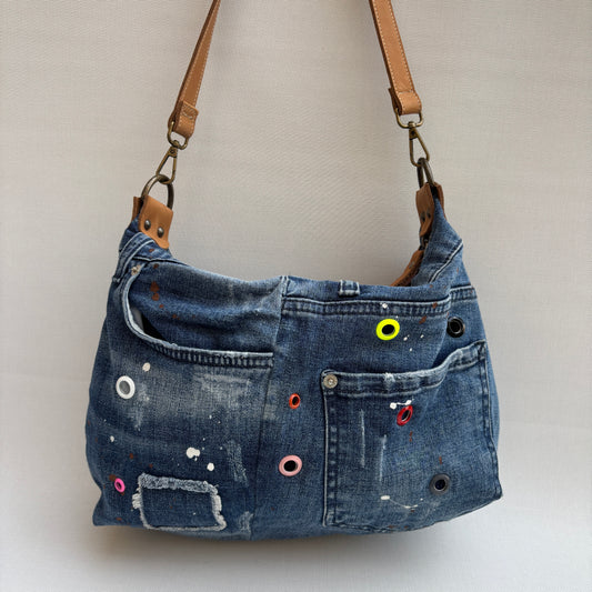 ♻️ Jeans Recycled ♻️ Unique Piece No. 11975