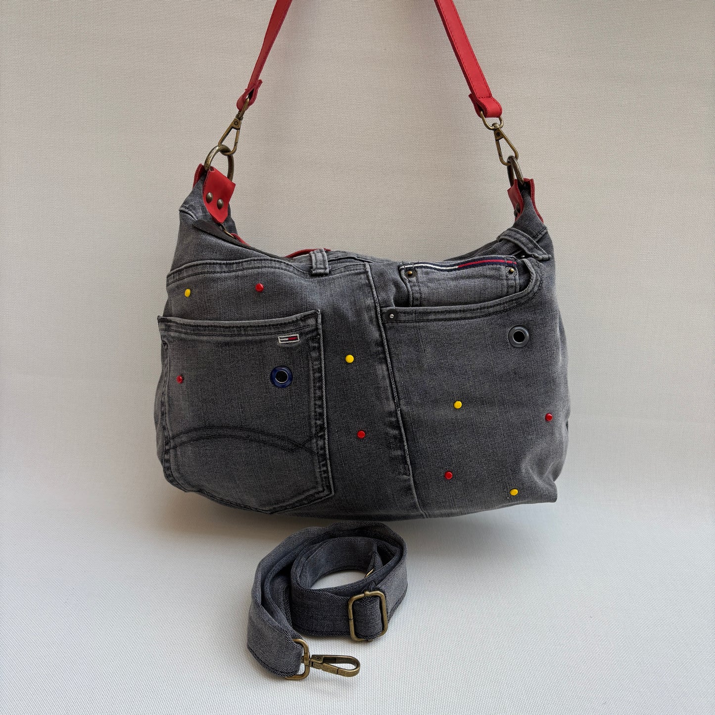 ♻️ Jeans Recycled ♻️ Einzelstück Nr. 11975