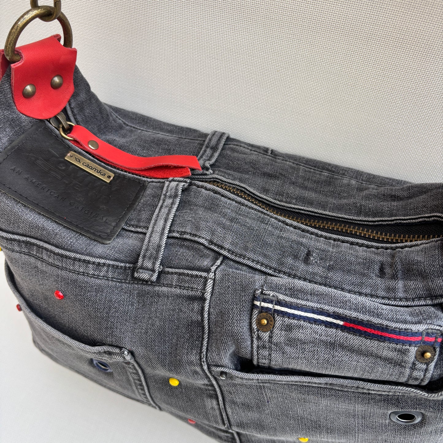 ♻️ Jeans Recycled ♻️ Einzelstück Nr. 11975