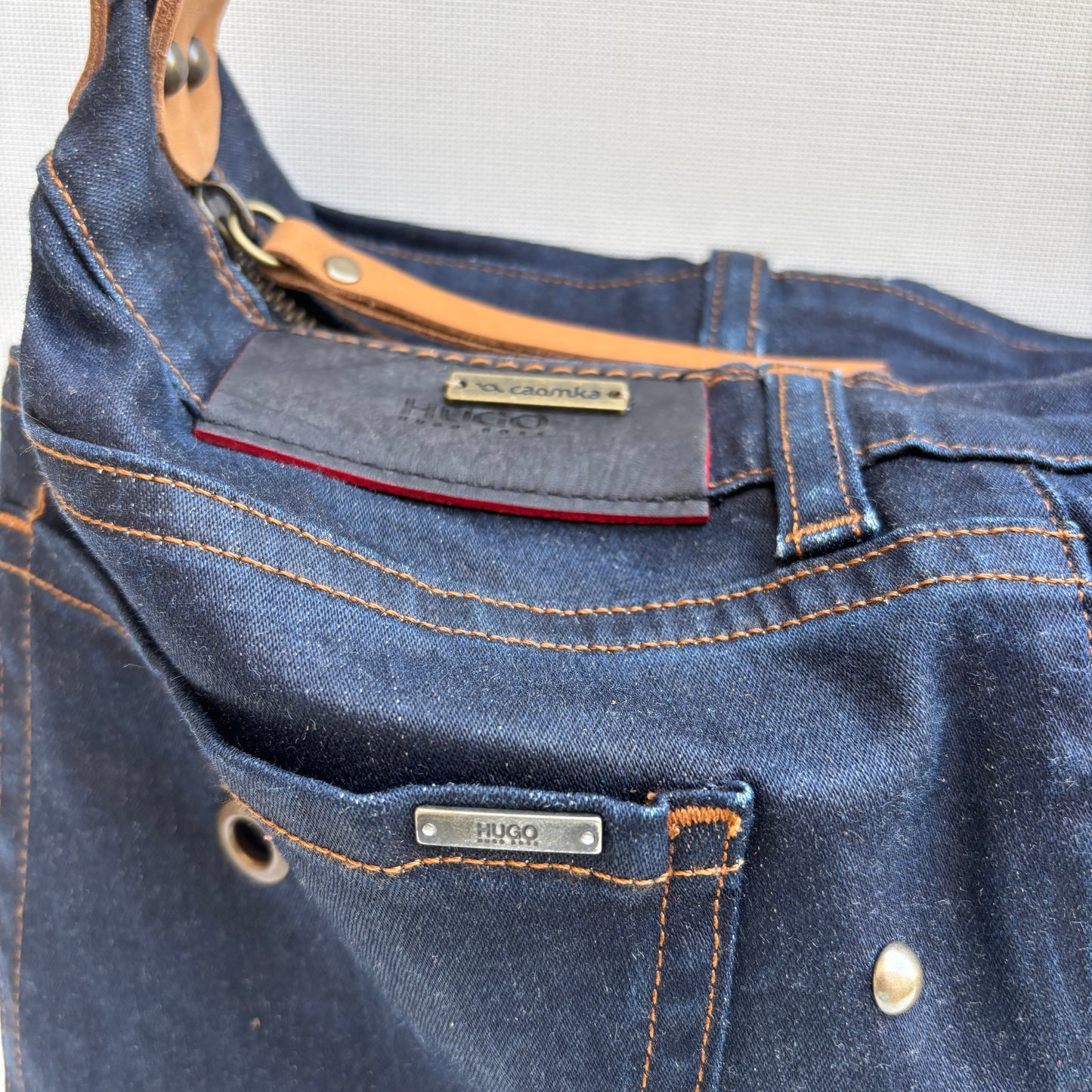 ♻️ Jeans Recycled ♻️ Einzelstück Nr. 11975