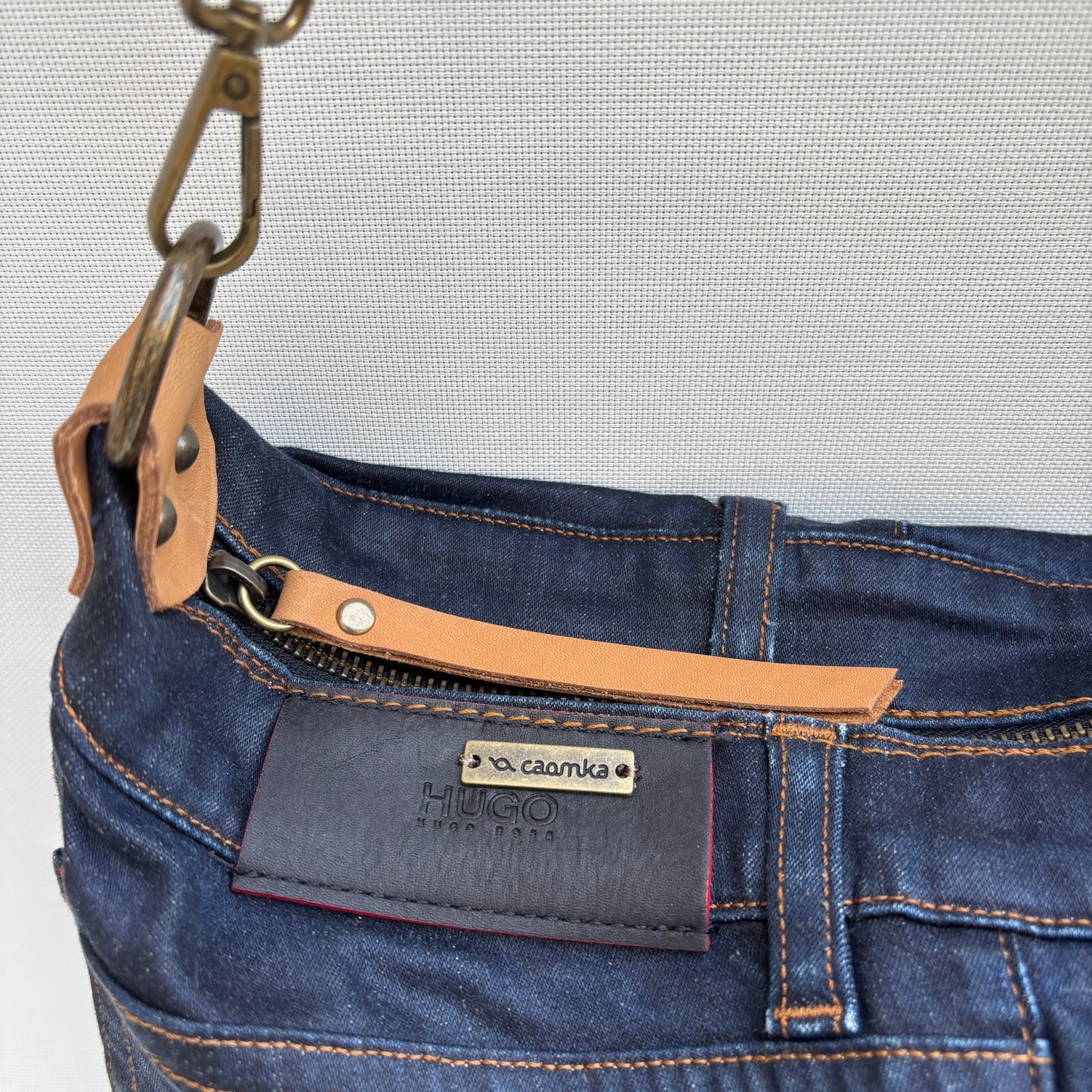 ♻️ Jeans Recycled ♻️ Einzelstück Nr. 11975