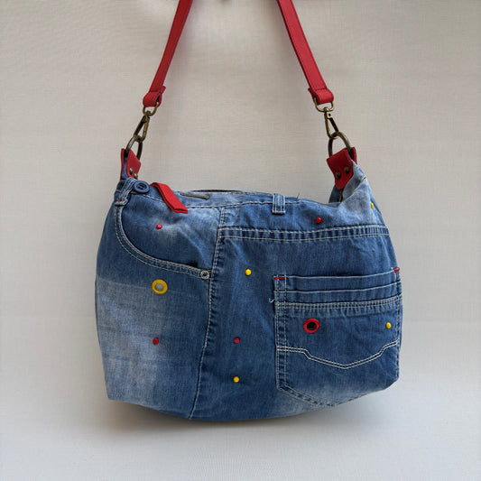 ♻️ Jeans Recycled ♻️ Unique Piece No. 11975