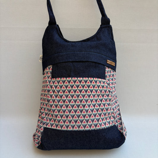 Mochila "Bhaktapur" Jeans · Pieza Exclusiva 19086