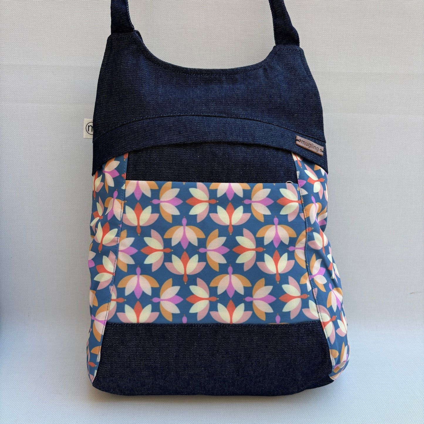 Mochila "Bhaktapur" Fantasy Vintage Jeans · Pieza Exclusiva 19084