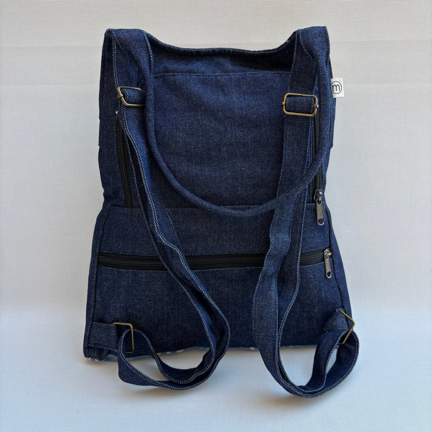 Mochila "Bhaktapur" Jeans · Pieza Exclusiva 19087