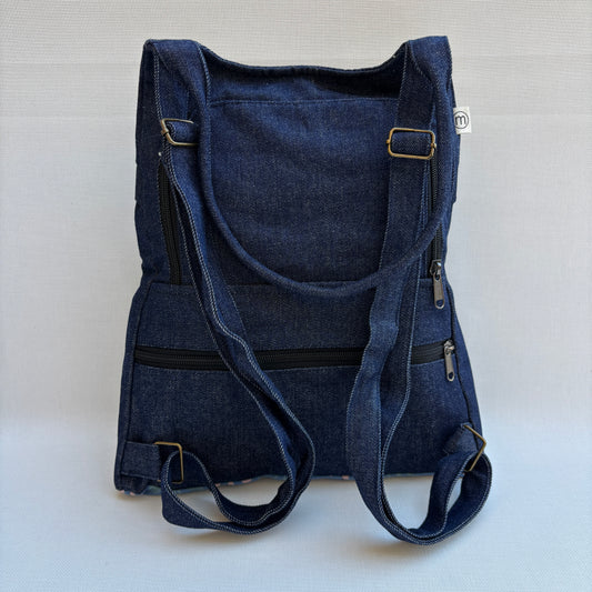 Mochila "Bhaktapur" Jeans · Pieza Exclusiva 19087
