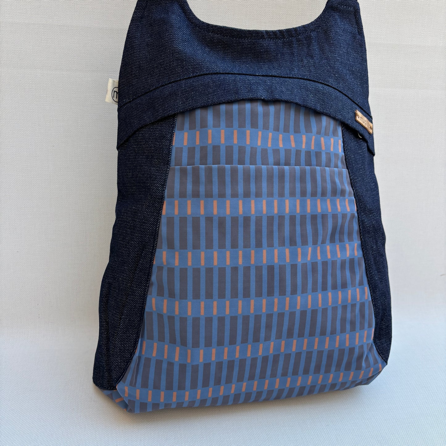 Mochila "Bhaktapur" Jeans · Pieza Exclusiva 19088