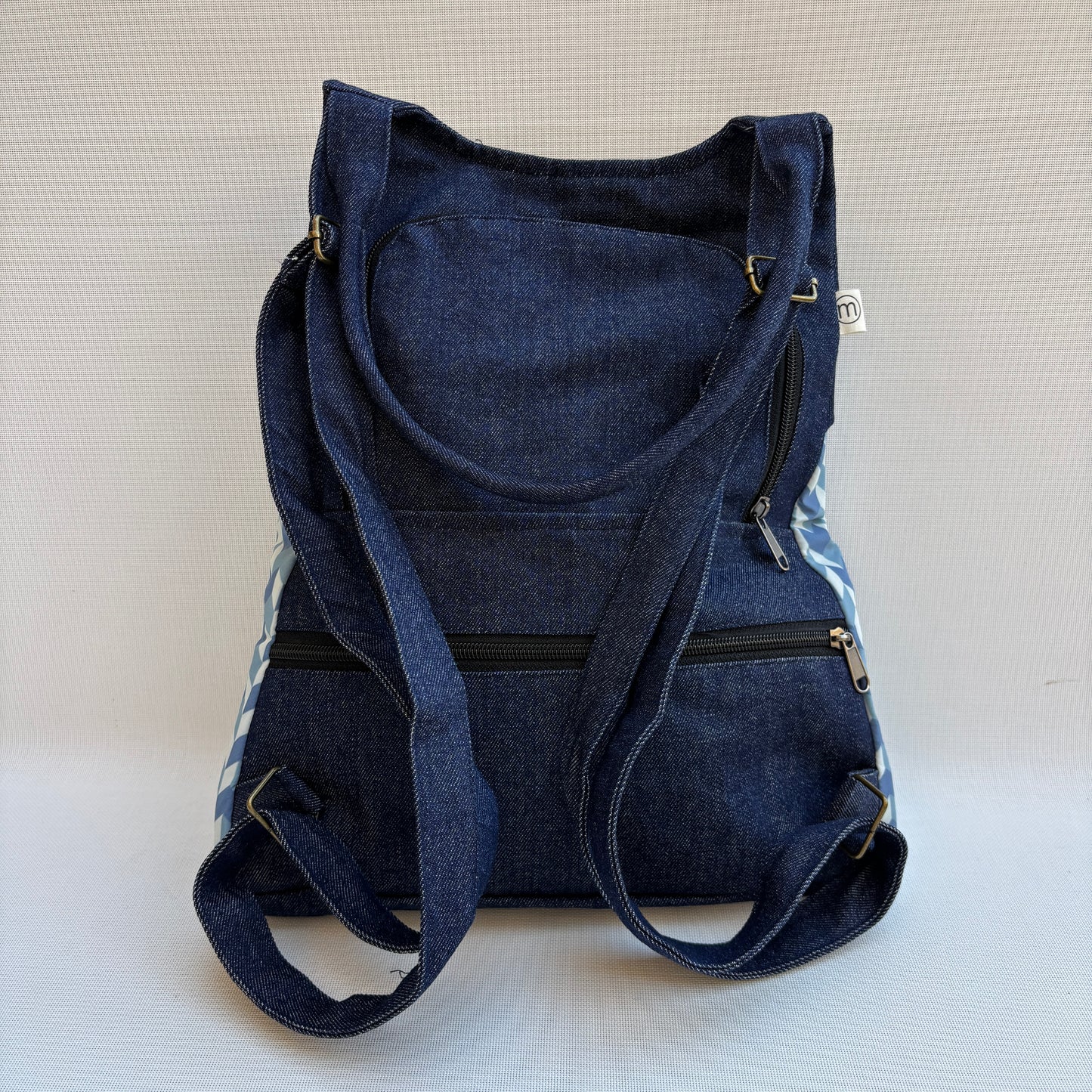 Mochila "Bhaktapur" Jeans · Pieza Exclusiva 19089