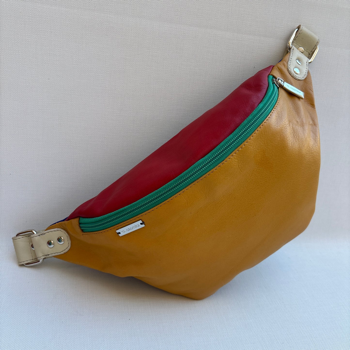 Retro Chic Watermelon Fantasy Colors · Piel / Cuero · Pieza Única Núm. 19146