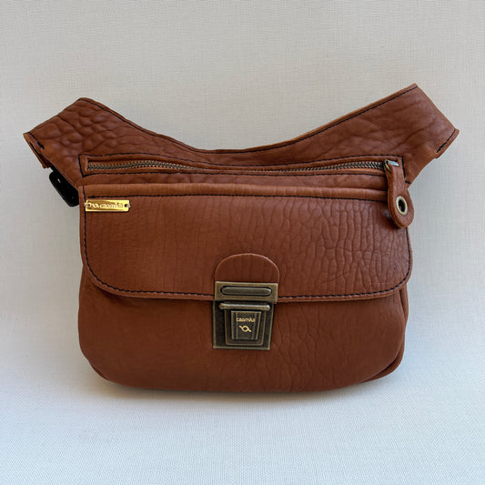 Classic Brown & Old Gold · Piel natural BioCuir® · Pieza Exclusiva Núm. 14379
