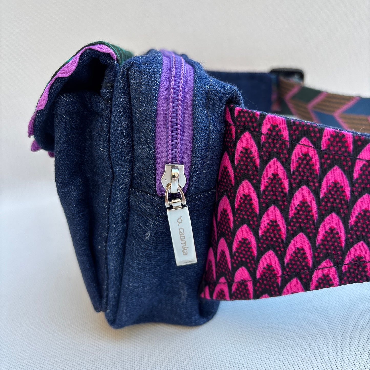 Riñonera Urban "♻️ Africa Jeans Recycled Top ♻️" · Pieza Única Núm. 19120