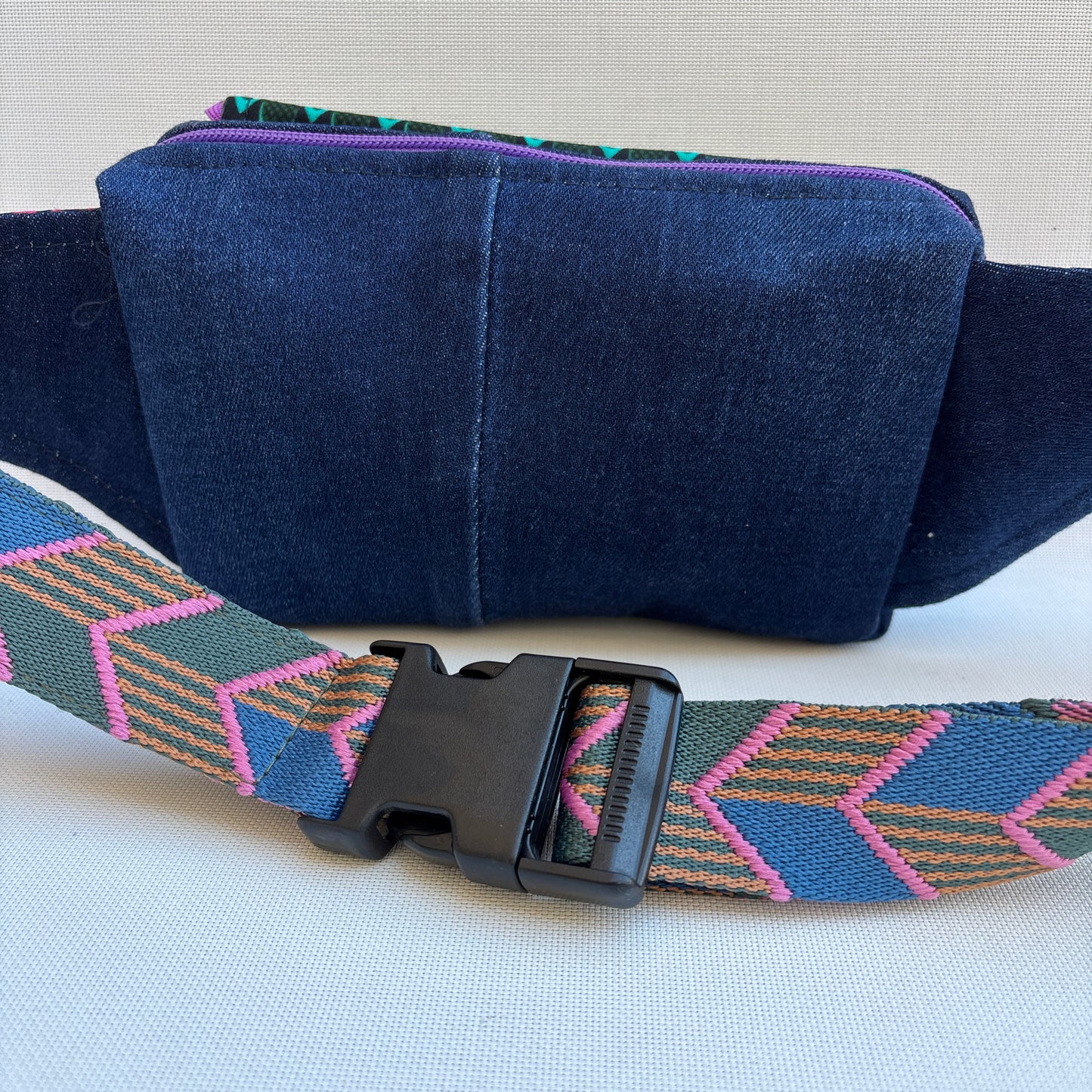 Riñonera Urban "♻️ Africa Jeans Recycled Top ♻️" · Pieza Única Núm. 19120