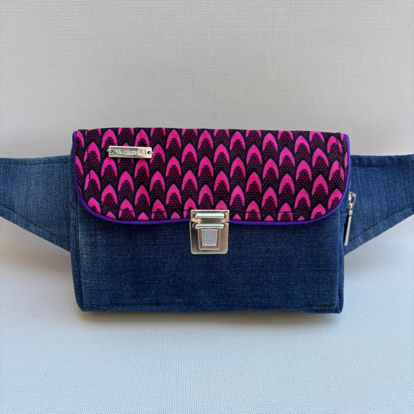 Riñonera Urban "♻️ Africa Jeans Recycled Top ♻️" · Pieza Única Núm. 19112
