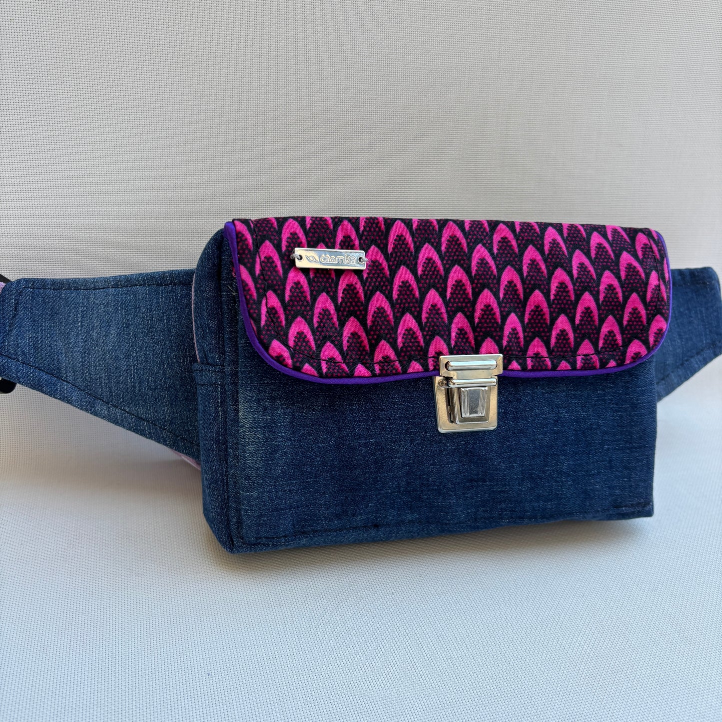 Riñonera Urban "♻️ Africa Jeans Recycled Top ♻️" · Pieza Única Núm. 19112