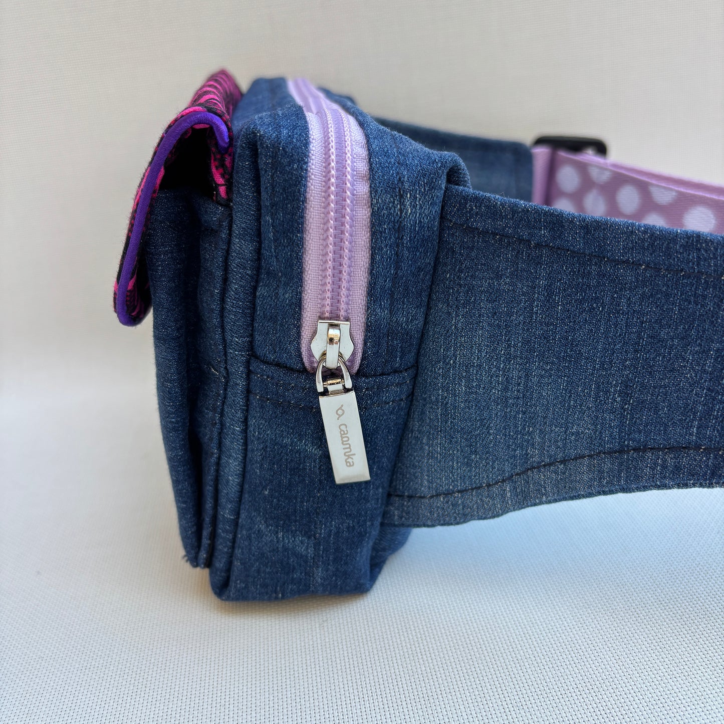 Riñonera Urban "♻️ Africa Jeans Recycled Top ♻️" · Pieza Única Núm. 19112