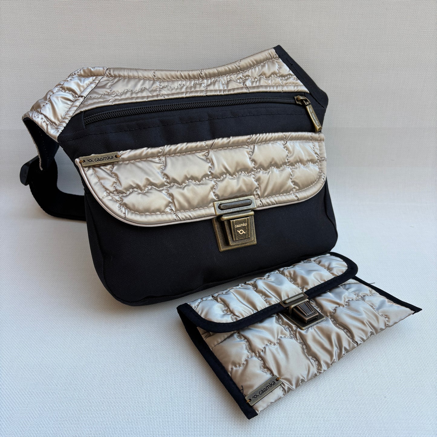 Riñonera + Monedero a juego "Special Soft" · Pack impermeable · Piezas Únicas Núm. 18591 y 18592