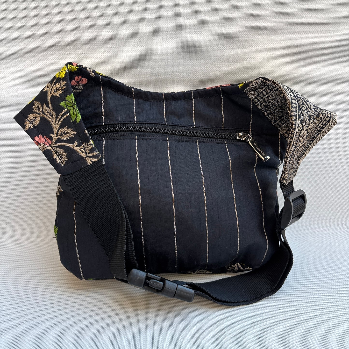 Riñonera "Elegant Luxury India Golden" + Bolsillo trasero · Pieza Única Núm. 19172
