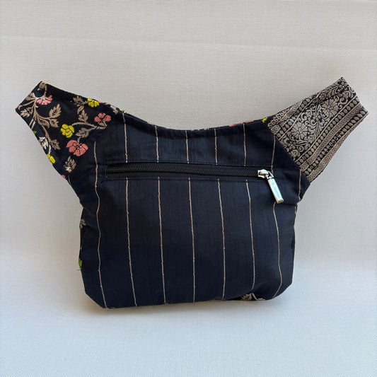 Riñonera "Elegant Luxury India Golden" + Bolsillo trasero · Pieza Única Núm. 19172