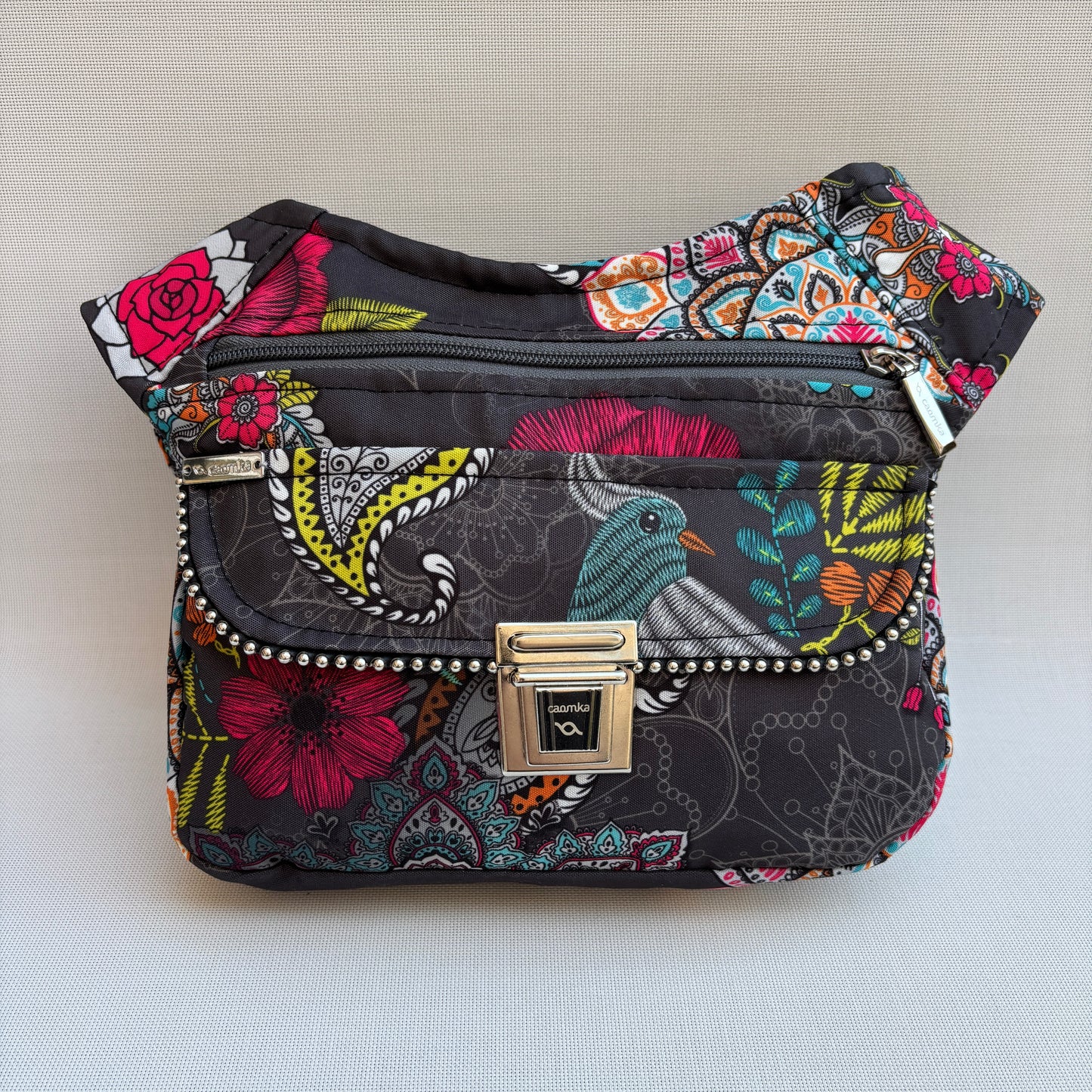 Riñonera "Special Birds & Mandalas Top" + Bolsillo trasero · Impermeable ·Pieza Única Núm. 18438