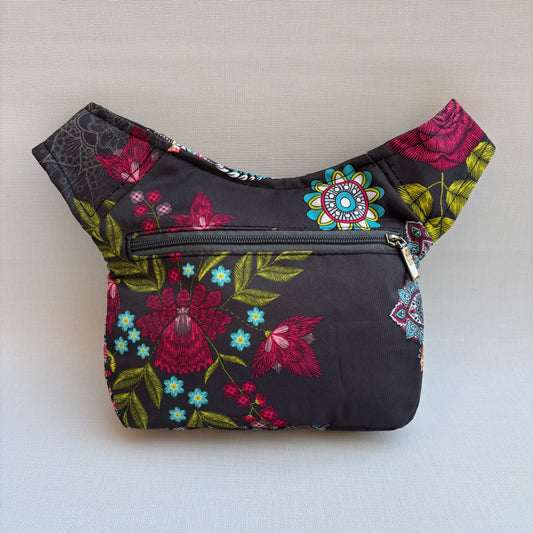 Riñonera "Special Birds & Mandalas Top" + Bolsillo trasero · Impermeable ·Pieza Única Núm. 18438