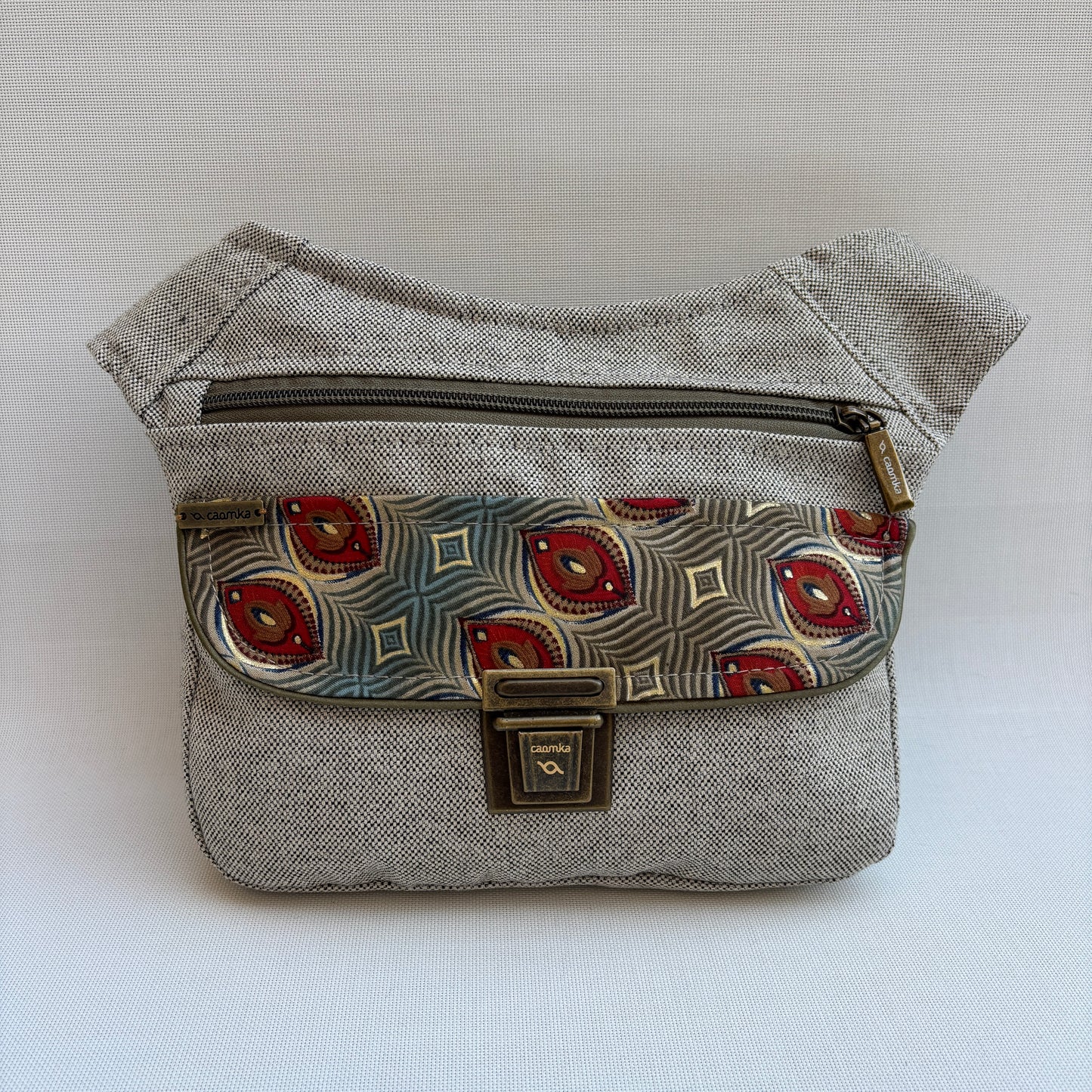 Riñonera "Special India Golden" + Bolsillo trasero · Pieza Única Núm. 18593