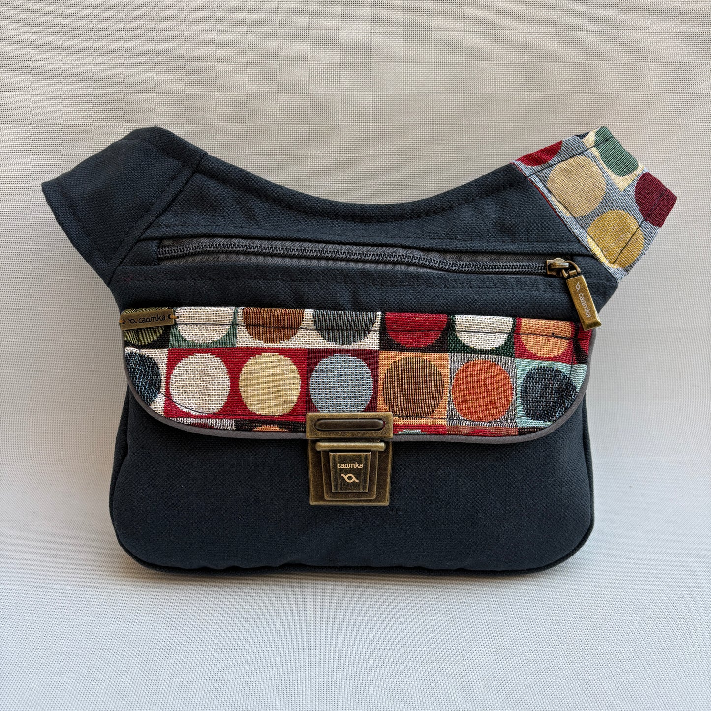 (-30% TARA) Riñonera "Special Color Dots" + Bolsillo trasero · Pieza Única Núm. 18558