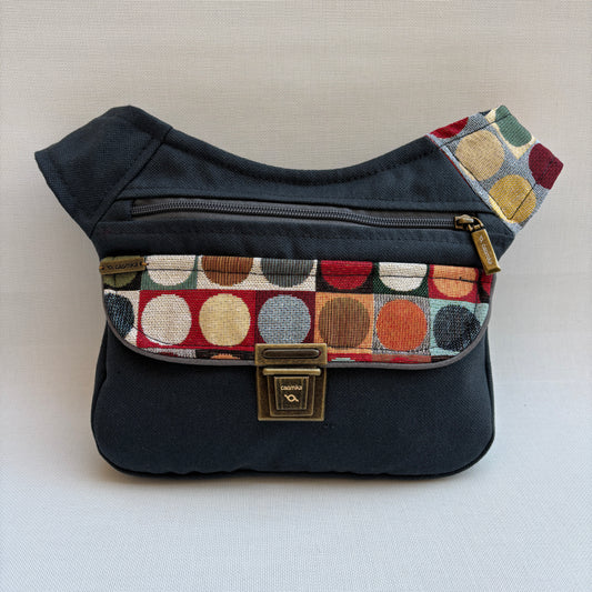 (-30% TARA) Riñonera "Special Color Dots" + Bolsillo trasero · Pieza Única Núm. 18558