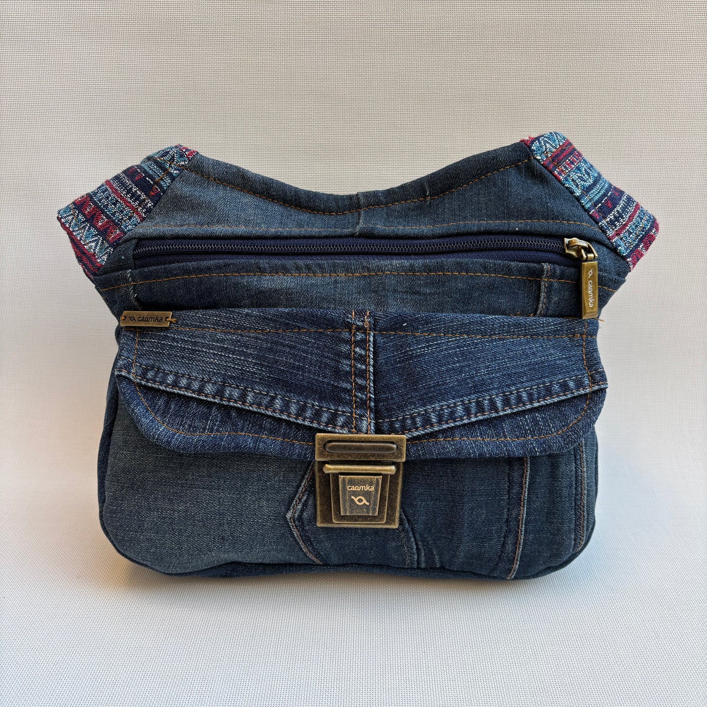 ♻️ Jeans Recycled ♻️ Einzelstück Nr. 11975