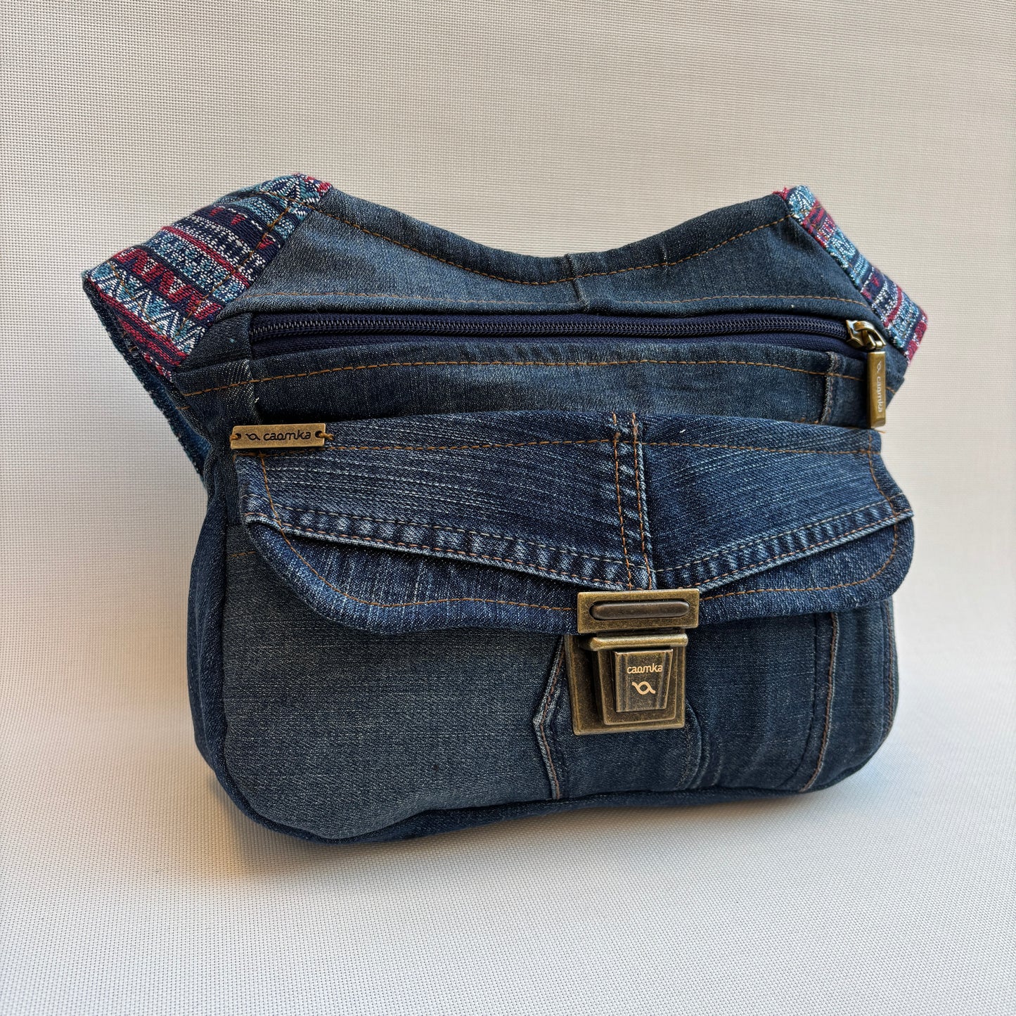 ♻️ Jeans Recycled ♻️ Einzelstück Nr. 11975