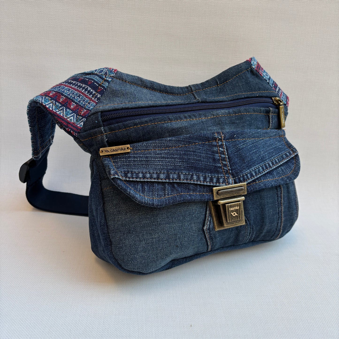 ♻️ Jeans Recycled ♻️ Einzelstück Nr. 11975