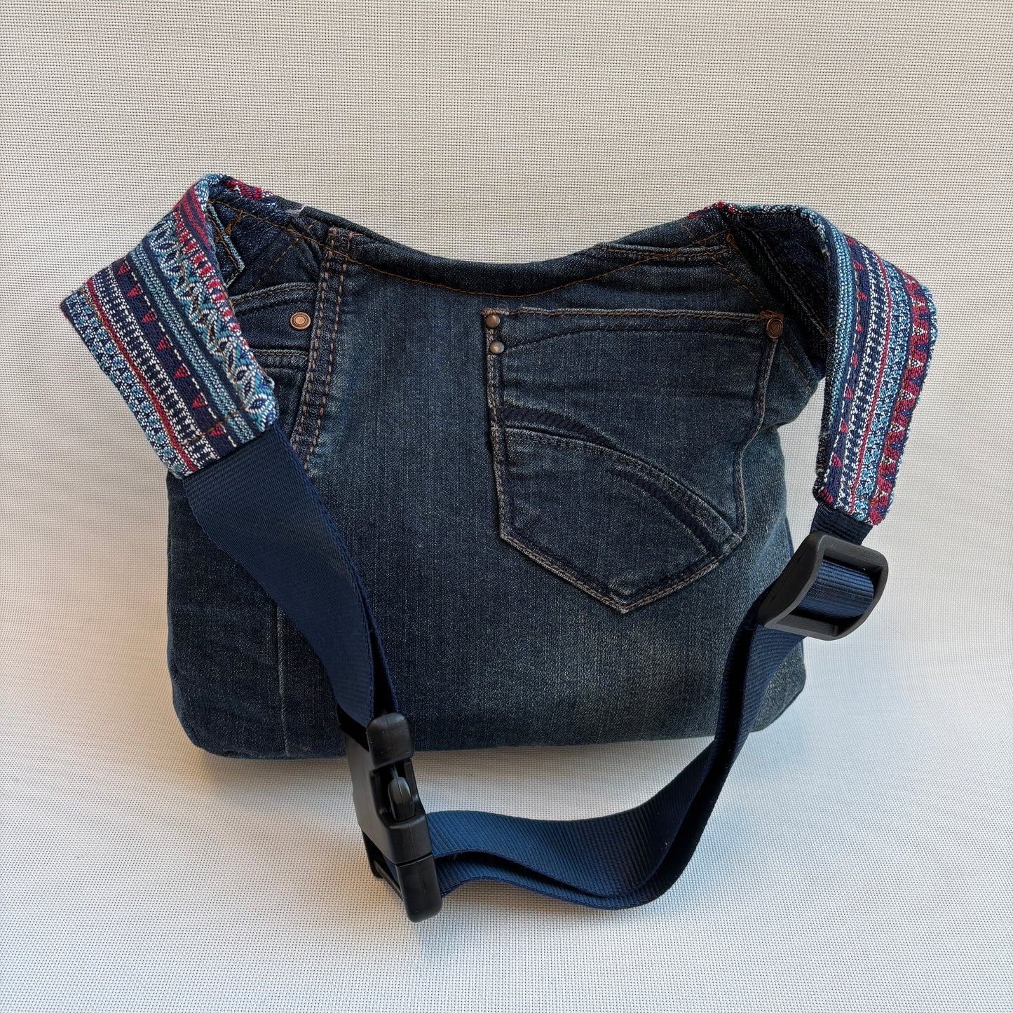♻️ Jeans Recycled ♻️ Einzelstück Nr. 11975
